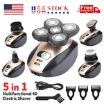 5-IN-1 Rotary Electric Shaver 4D Rechargeable Bald Head Hair Beard Trimmer Razor. Fixed Price $16.99.