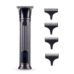 Cordless Rechargeable Metallic Men's Electric Hair Clipper Kit,. Fixed Price $21.60.