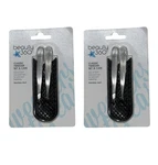 2X Beauty 360 Classic Mini Tweezer Set & Case Duo Slant Point, Stainless Steel. Fixed Price $9.95.