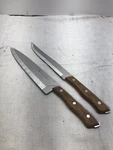 Masters Carvers Chef Knife Set Wood Handle Stainless Steel Japan. Fixed Price $19.99.
