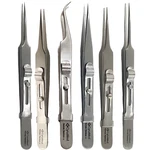 German Steel Watchmaker Repair Anti-static Jewelry Tweezers Pick-up Tools Set. Fixed Price $21.15.