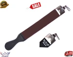 Barber Salon Leather Sharpening Strop/belt/strap Shaving Cut Throat Razor Blade. Fixed Price $12.08.