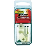 Jandorf 61464 Cable Clamp, 3/16 In Max Bundle Dia, 1/2 W, Nylon, Natural. Fixed Price $14.94.
