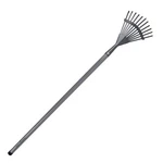 Project Source 8-IN Lawn Rake Children's Kids Garden Yard Leaf Steel Handle Tool. Fixed Price $9.02.
