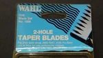 Wahl #1006 Two Hole Clipper Blade Set ( Taper ). Fixed Price $12.50.