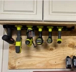 Ryobi Tool Holder Wall Mount 10 Pack 3D Printed Black. Fixed Price $37.44.