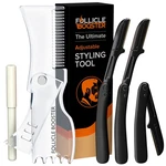 Beard Shaper Kit - Complete Shaping & Styling Tool Transparent Adjustable S.... Fixed Price $23.12.