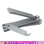 Superior Nail Cutter File Cleaner Ergonomic Stainless Steel Clipper Set New. Fixed Price $18.51.
