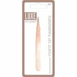 Luxe Studio Rose Gold Collection Stainless Steel Point Top Tweezer. Fixed Price $9.99.