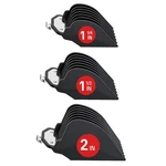 Clipper Guards Set With Metal Clip, Hair Attachment For 2.0, Black. Fixed Price $13.35.