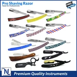 Professional Barber Hair Shaving Razors Straight Edge Pocket Folding Knifes. Fixed Price $9.99.