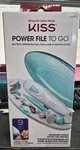 New And Sealed Kiss Power File To Go Battery Operated Nail 9 Pieces. Fixed Price $15.50.