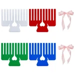 4PCS Maker Colors Acrylic Comb Bowknot Knitting Tools Ha.... Fixed Price $14.34.