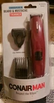 Conair Man GMT8NCS Beard And Mustache Corded Trimmer. Fixed Price $12.00.