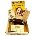 Vintage Raycine Type 18 Electric Clipper Set, Bakelite, Box & Papers, Works. Fixed Price $29.70.