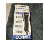 Conair Custom HC242BL Haircutting Kit, 15 Piece, Self-sharpening, Black. Fixed Price $15.00.