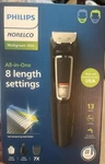 Philips Multigroom 13 Piece All-in-one Hair And Beard Trimmer MG3740/40. Fixed Price $39.99.