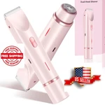 2 In 1 Dual Head Electric Lady Waterproof Shaver Razor For Women Private Area. Fixed Price $5.99.