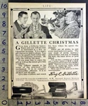 1910 Jc Leyendecker Christmas Gillette Shaving Razor Beauty Gay Fashion Ad ZY68. Fixed Price $34.95.