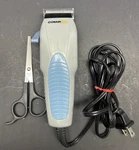 Conair HC244N Corded Hair Clipper Gray Stainless- 5 Levels Of Cutting + Scissors. Fixed Price $14.99.