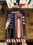 Barbasol CBT1-6002-SLV T-blade Trimmer Rechargeable Zero Gapped 4 Guide Comb New. Fixed Price $16.00.
