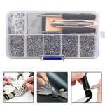 Screw Nut Nose Pad Optical Repair Tool Assorted Kit Set For Eyeglass Sunglasses. Fixed Price $8.49.