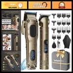 Professional Cordless Hair Clippers For Men - Electric Trimmer Set With Cas. Fixed Price $109.99.