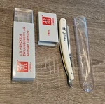 J.a.henckels Zwillingwerk Friodur Ag Straight Razor 72 1/2 Solingen Germany... Fixed Price $225.00.