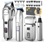 Wahl Professional Hair Machine Barber Salon Cutting Trimmer Clipper Kit Set. Fixed Price $123.96.