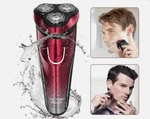 Flyco - Floating Revolving Electric Shaver For Men, Style #:FS302US, Color Red. Fixed Price $22.02.