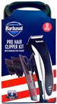 Barbasol 10 Piece Pro Hair Clipper Kit With Stainless Steel Blades & Travel Case. Fixed Price $31.03.