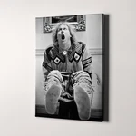 And Dumber Bathroom Toilet Scene Canvas Wall Art Print. Fixed Price $114.00.